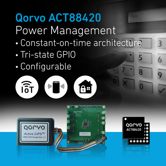 Qorvo全新推出高度可配置紧凑型PMIC，赋能物联网与空间受限应用